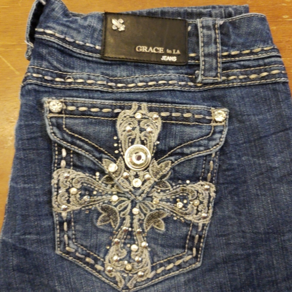 NWOT Cropped Jeans Size 13/30